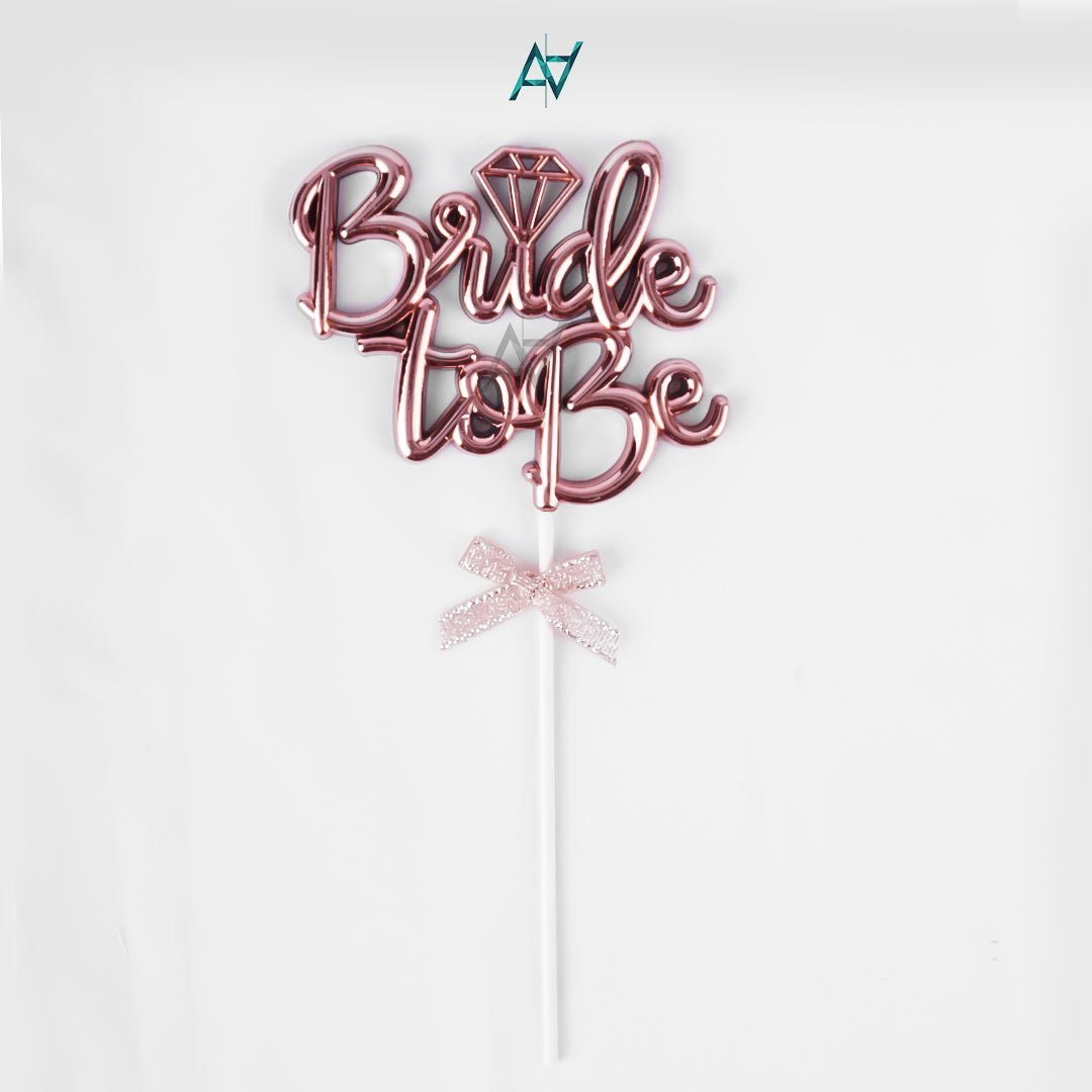 BRIDE TO BE Cake Toppers - aliakbardecoration