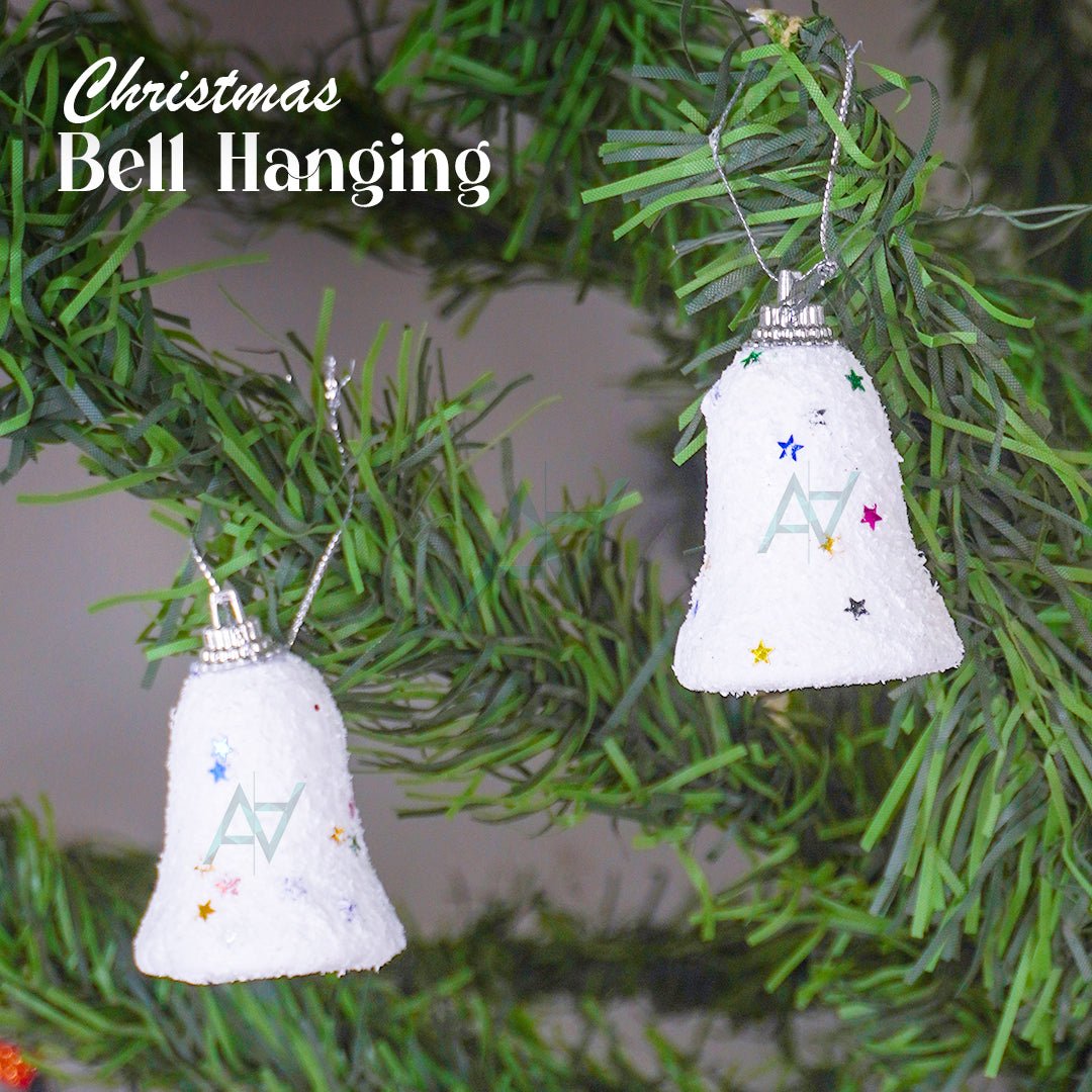 Christmas Bell Hanging – Set of 6 - aliakbardecoration