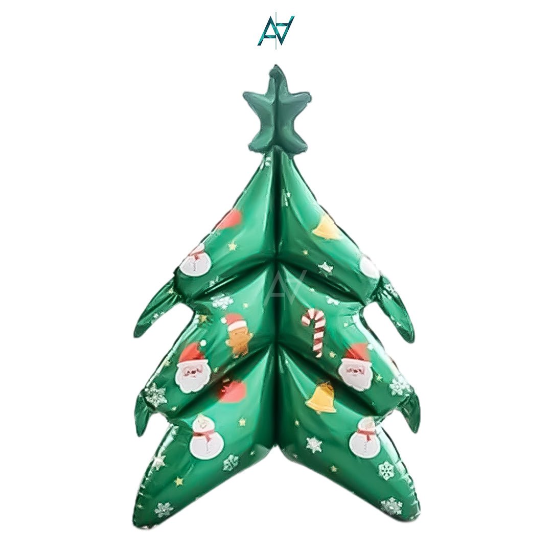 Christmas Tree Foil Balloon - aliakbardecoration