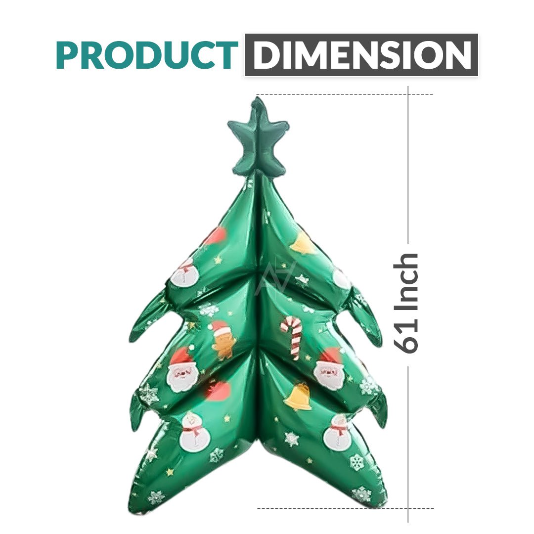 Christmas Tree Foil Balloon - aliakbardecoration