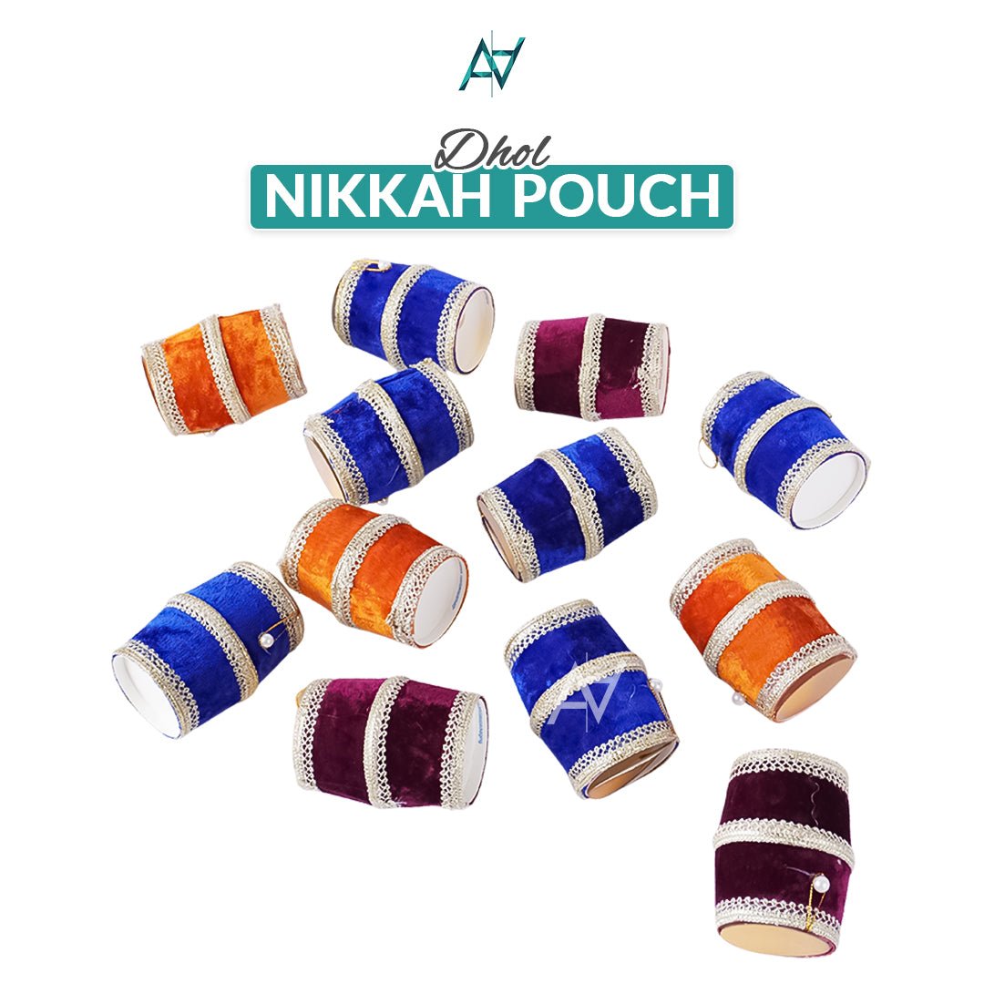 Dhol Nikkah Pouches - aliakbardecoration