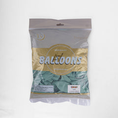 Pack of 100 - 12 Inches - Dusty Green latex Balloon - Premium Quality Balloons for Parties & Events