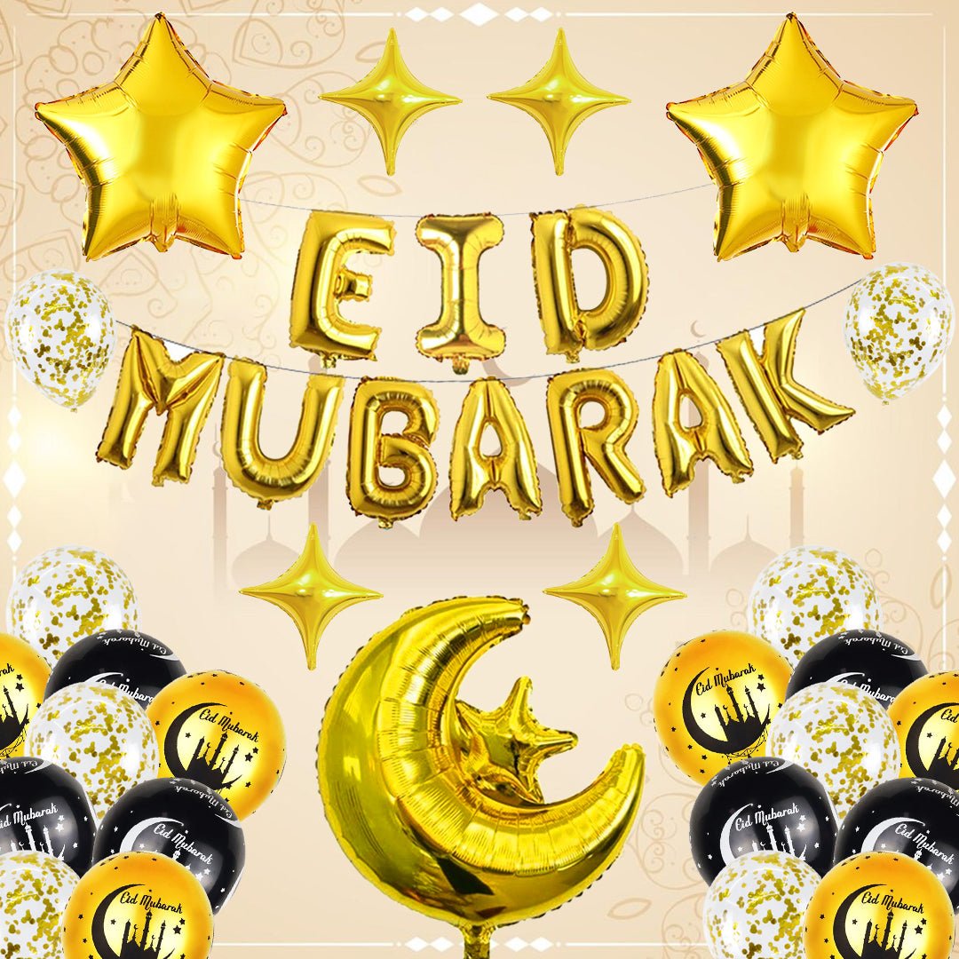Eid Mubarak Balloon Kit - aliakbardecoration