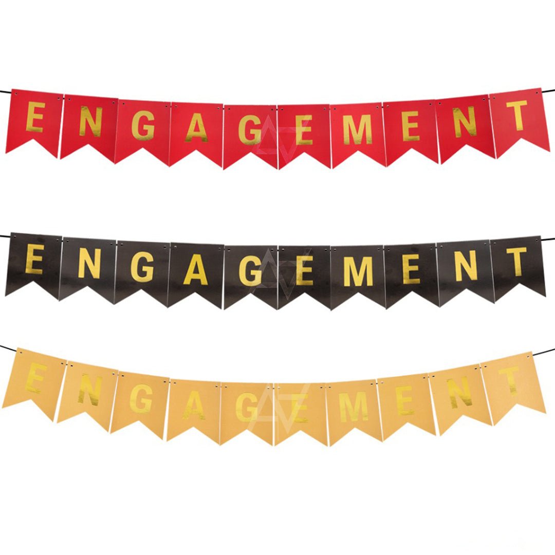Engagement Hanging Banner - aliakbardecoration