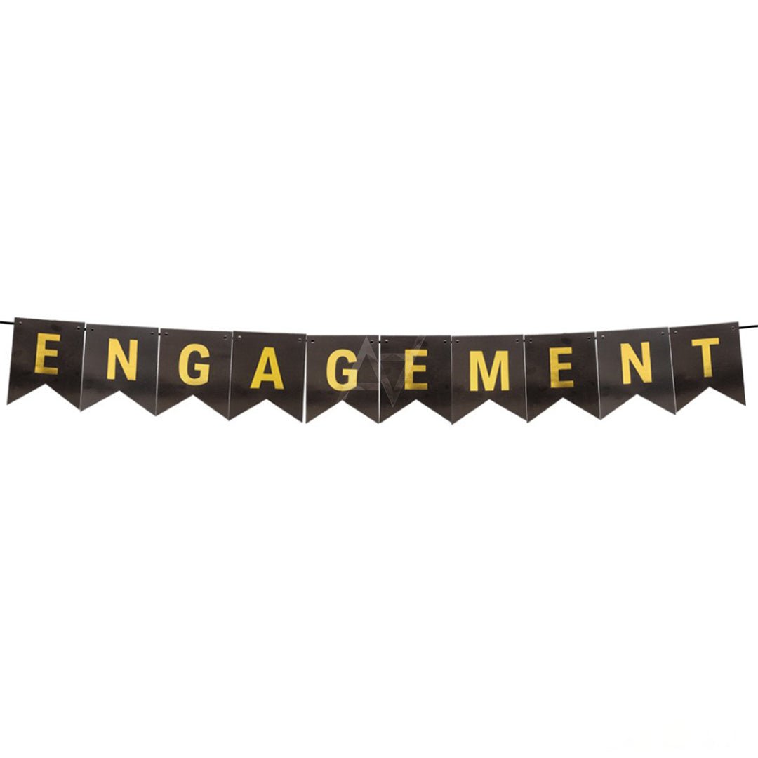 Engagement Hanging Banner - aliakbardecoration