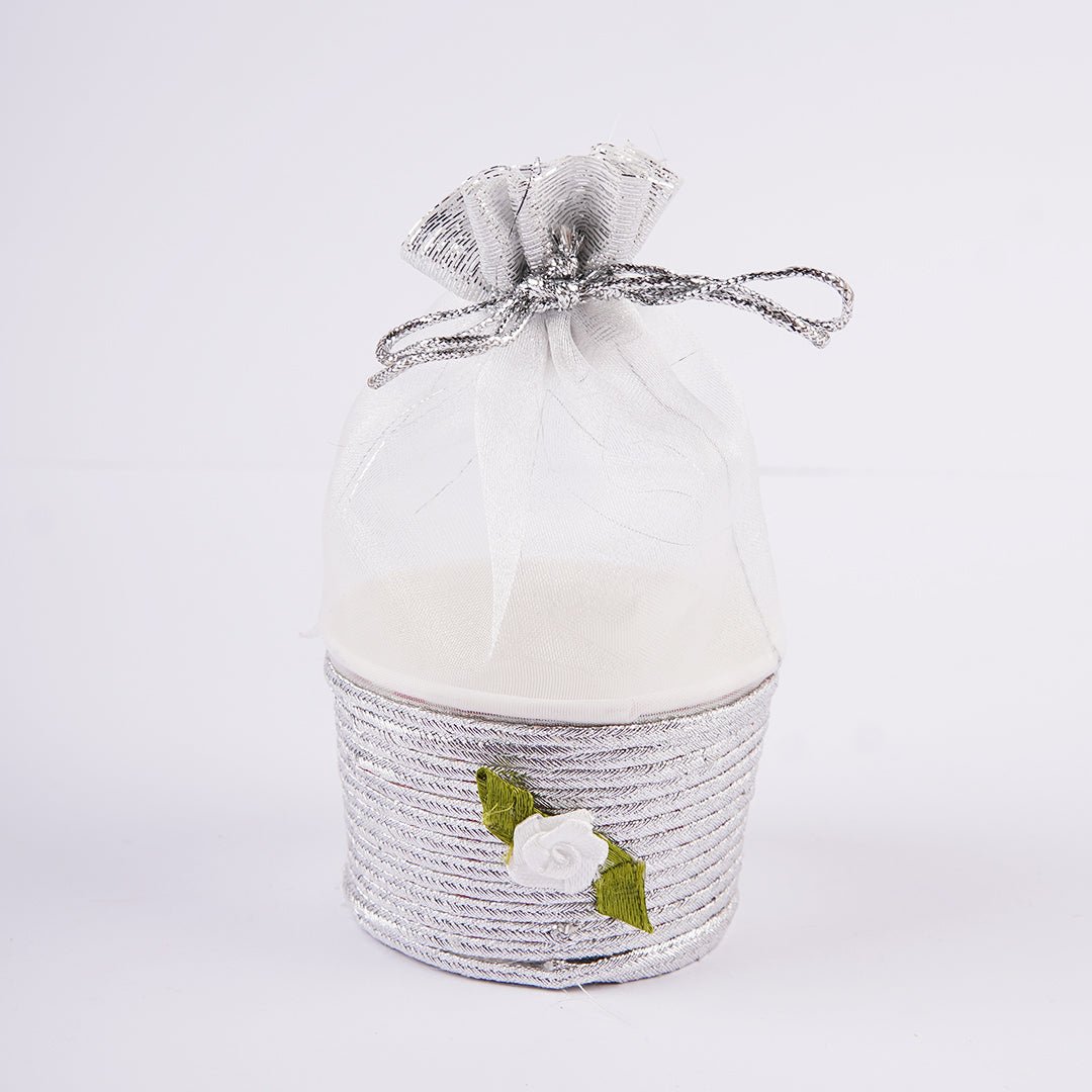 Fancy Cup Organza Pouches - aliakbardecoration