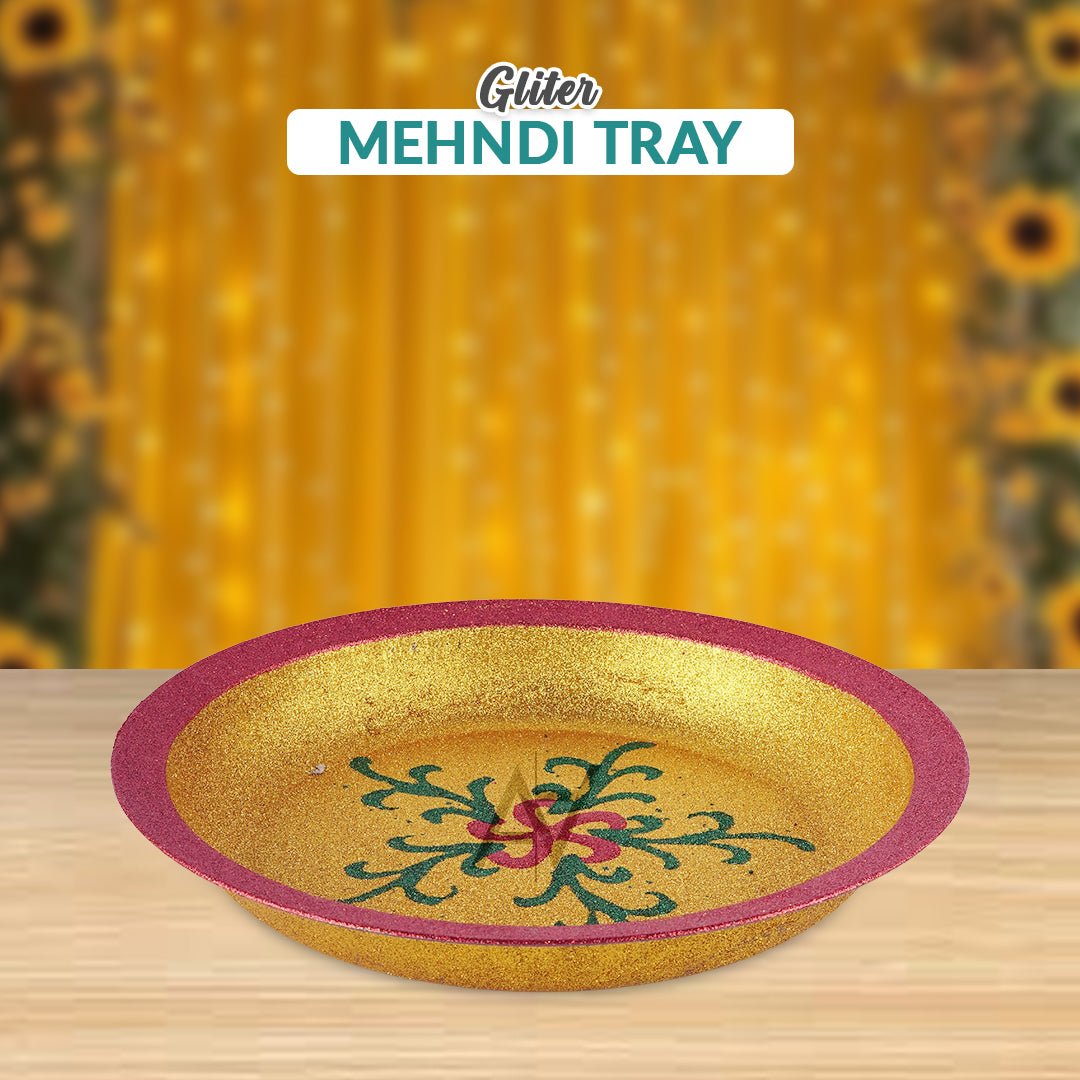 Glitter Mehndi Tray - aliakbardecoration