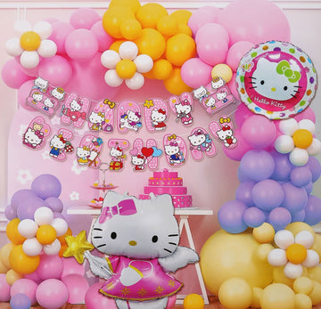 Hello Kitty Theme Balloon Kit - aliakbardecoration