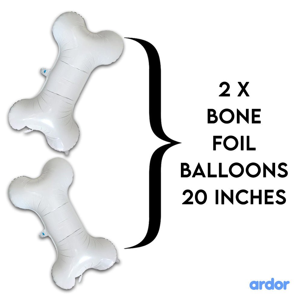 Husky Dog Foil Balloon 5 Pcs Set - aliakbardecoration