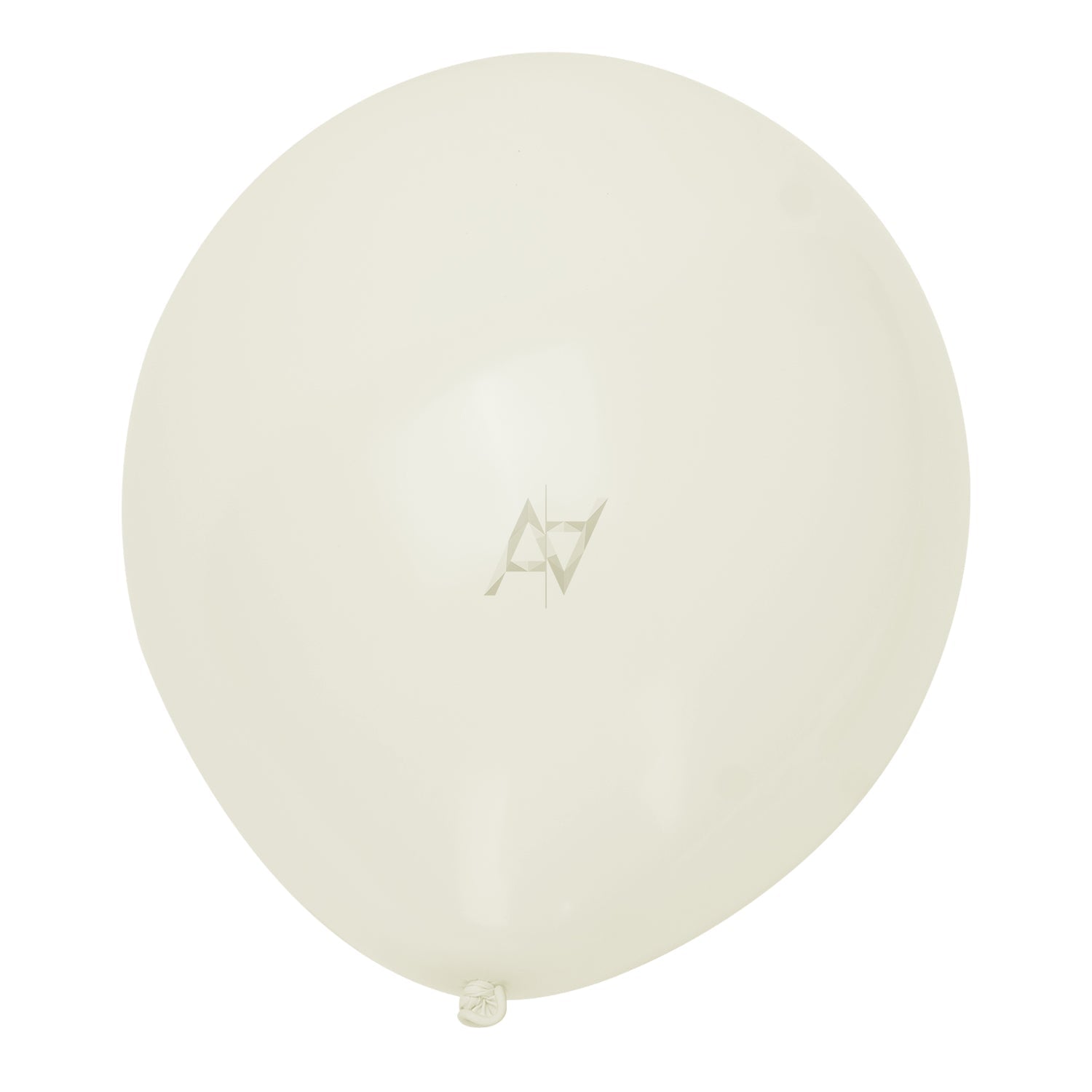 Ivory White latex Balloon - aliakbardecoration