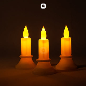 LED Candle Lamps – 12 Pcs Flameless Candle Lights for Home & Events - aliakbardecoration