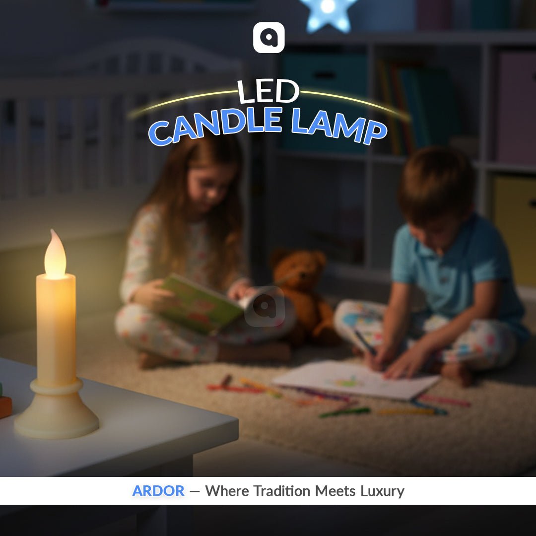 LED Candle Lamps – 12 Pcs Flameless Candle Lights for Home & Events - aliakbardecoration