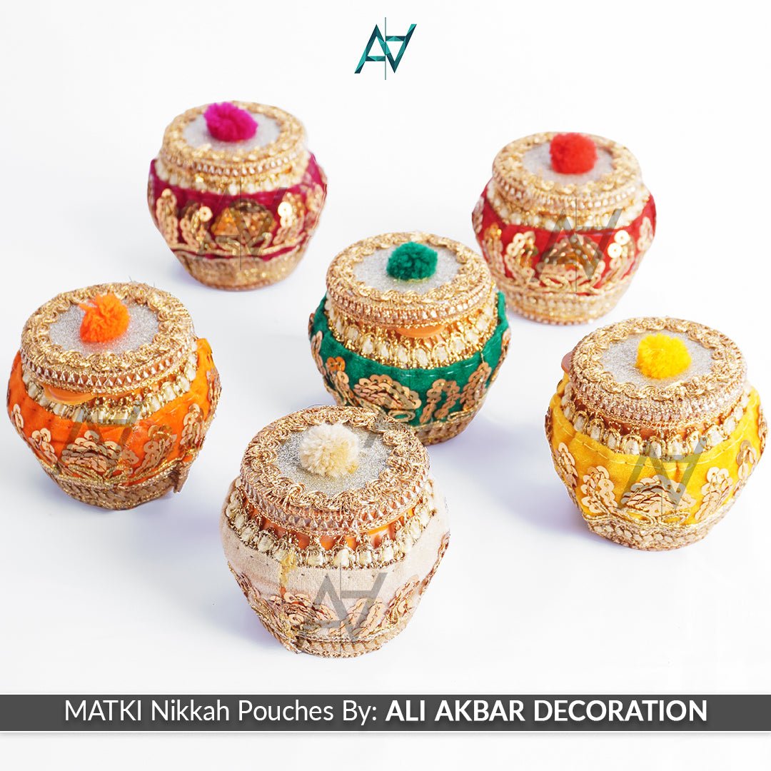 Matki Nikkah Pouches - aliakbardecoration