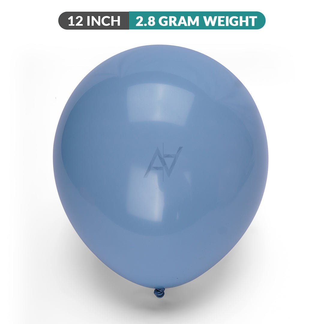 Misty Blue latex Balloons - aliakbardecoration