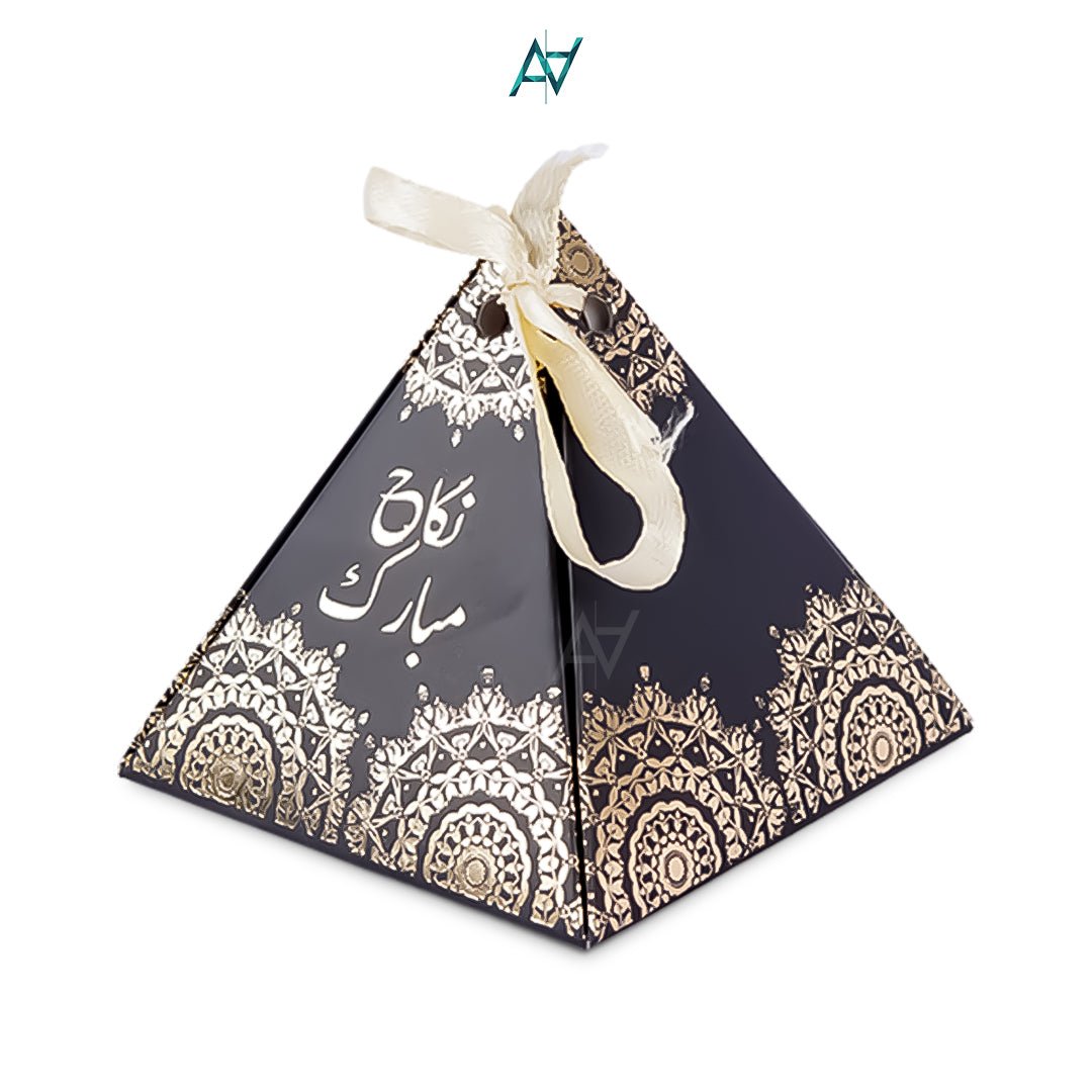 Nikkah Bid Pyramid Pouches - aliakbardecoration