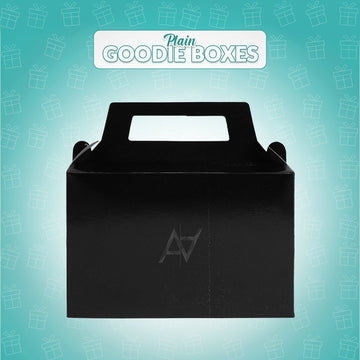 Pack of 10 - Black Goodie Boxes | Perfect for Parties & Events – Ali Akbar Decoration - aliakbardecoration