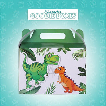 Pack of 10 - Dino Theme Goodie Boxes - Ali Akbar Decoration - aliakbardecoration