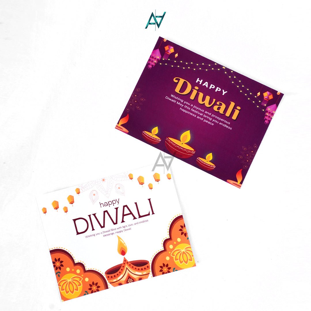 Pack of 10 – Diwali Wishing Cards | Ali Akbar Decorations - aliakbardecoration