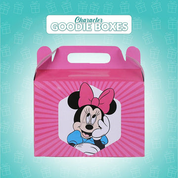 Pack of 10 - Mini Mouse Theme Goodie Boxes - Ali Akbar Decoration - aliakbardecoration