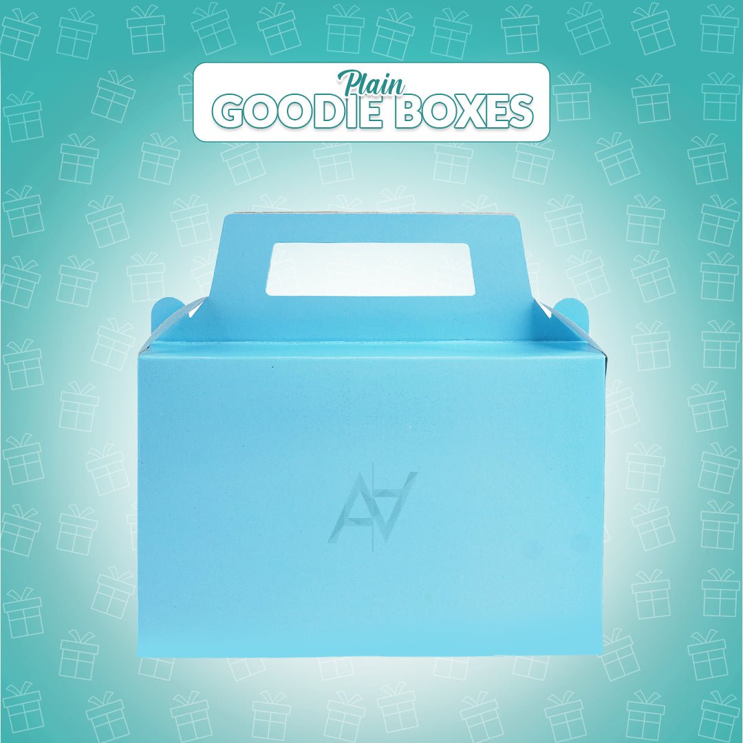 Pack of 10 - Sky blue Goodie Boxes | Perfect for Parties & Events – Ali Akbar Decoration - aliakbardecoration