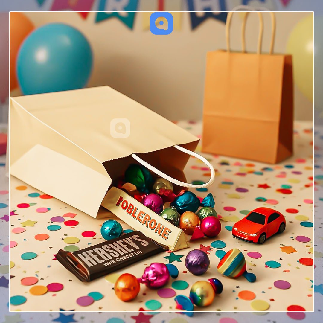 Pack of 12 – Plain Goodie Bags for Parties & Events - aliakbardecoration