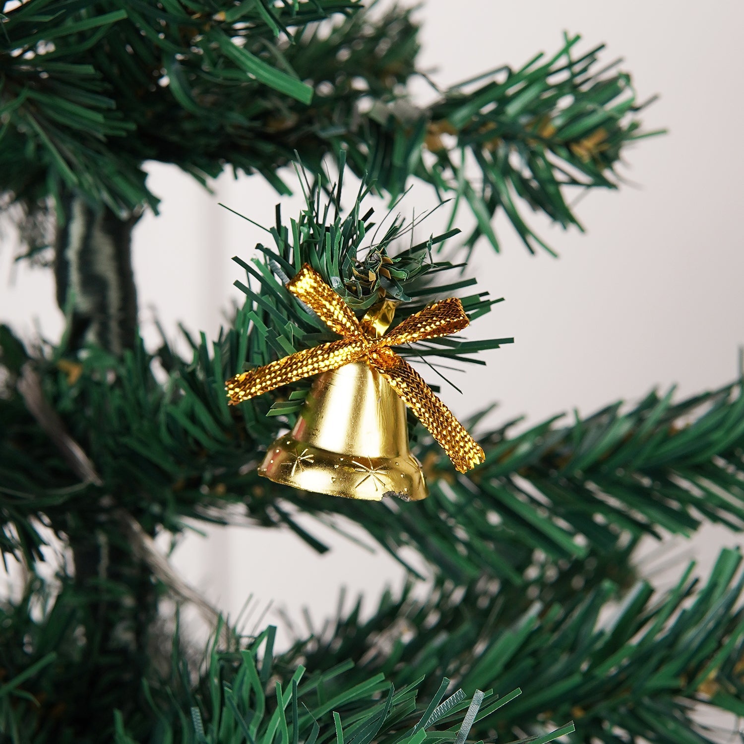 Artificial Small Hanging Christmas Bell For Christmas Party Decor