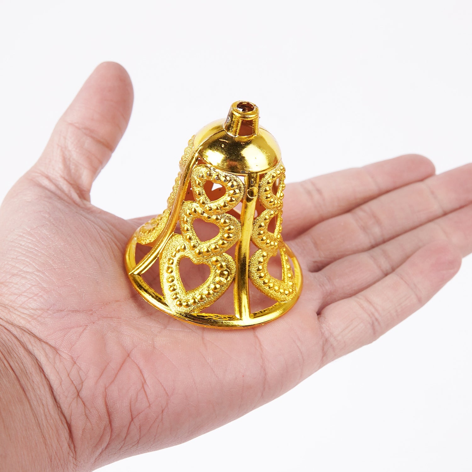 Artificial Bell 6 Pcs Multi Color  For Christmas Party