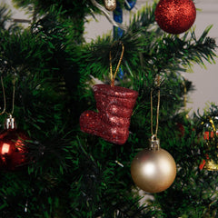 Small Hanging 6 Pcs  Christmas Shoes For Christmas Party Decor