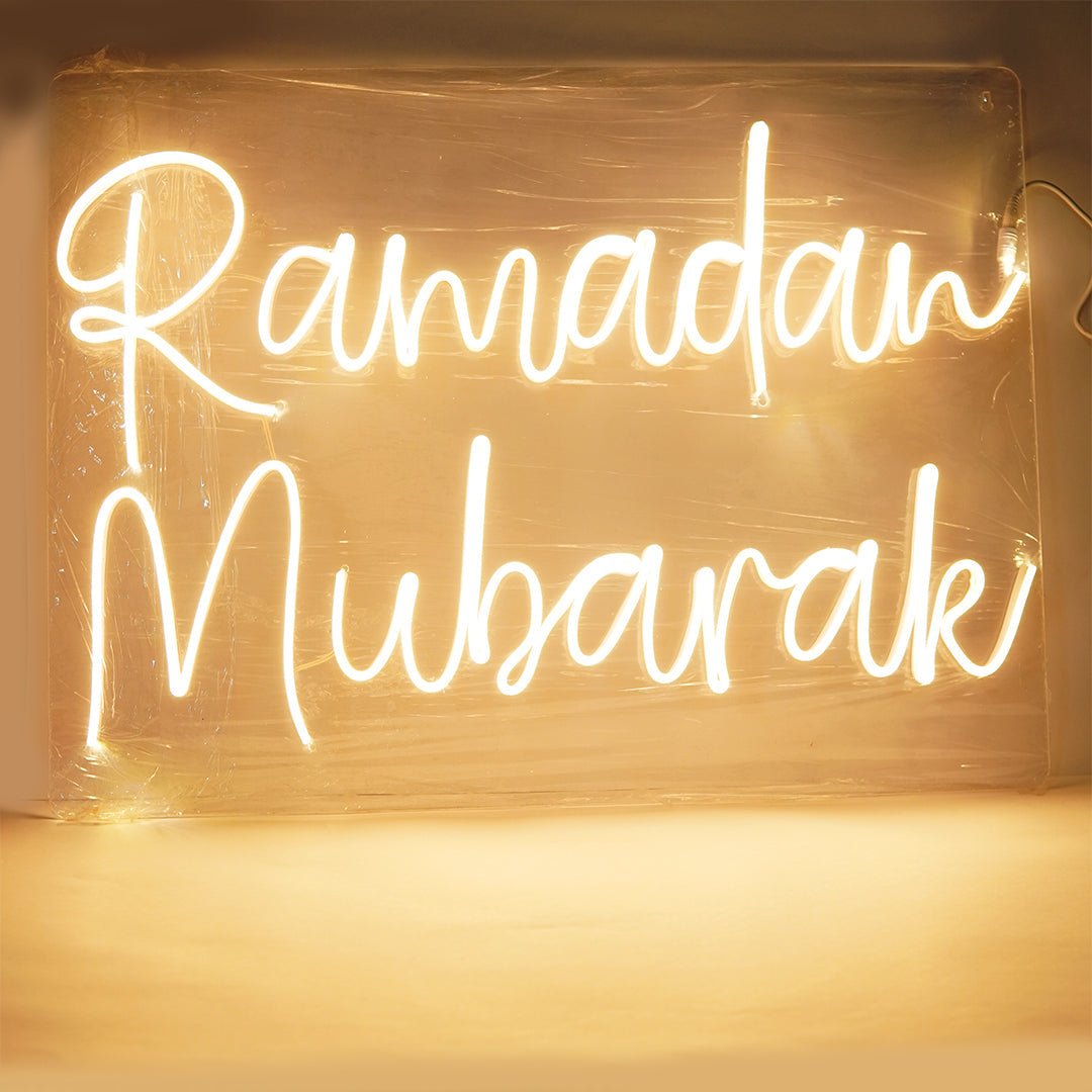 Ramadan Mubarak Neon Sign - aliakbardecoration