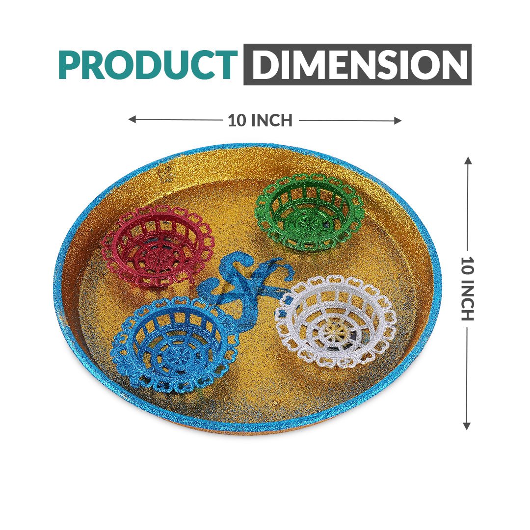 Round Wedding Tray - aliakbardecoration
