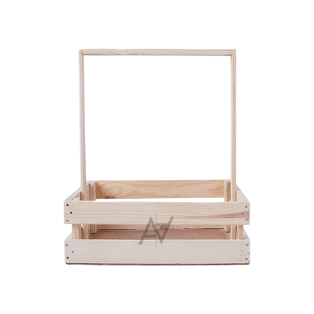 Square Wooden Baskets - aliakbardecoration