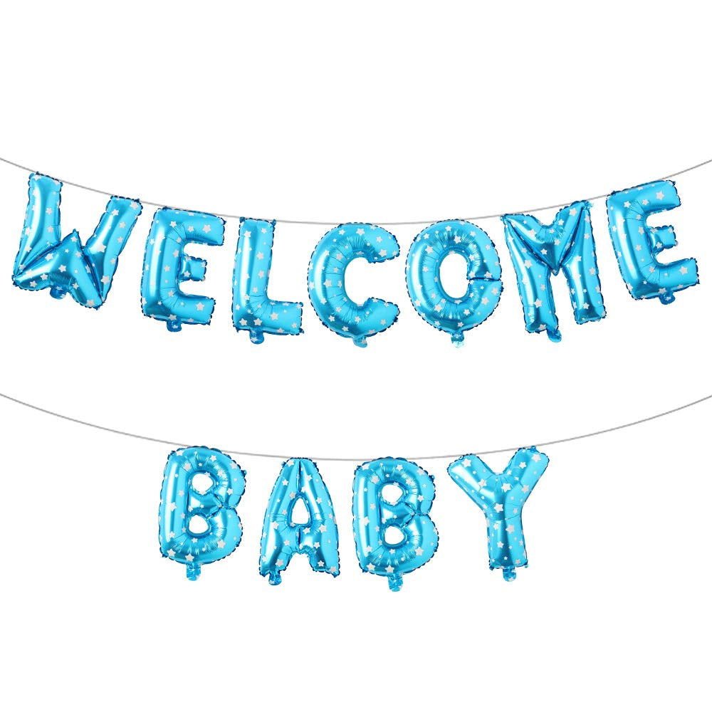 Welcome Baby Foil Balloons - aliakbardecoration